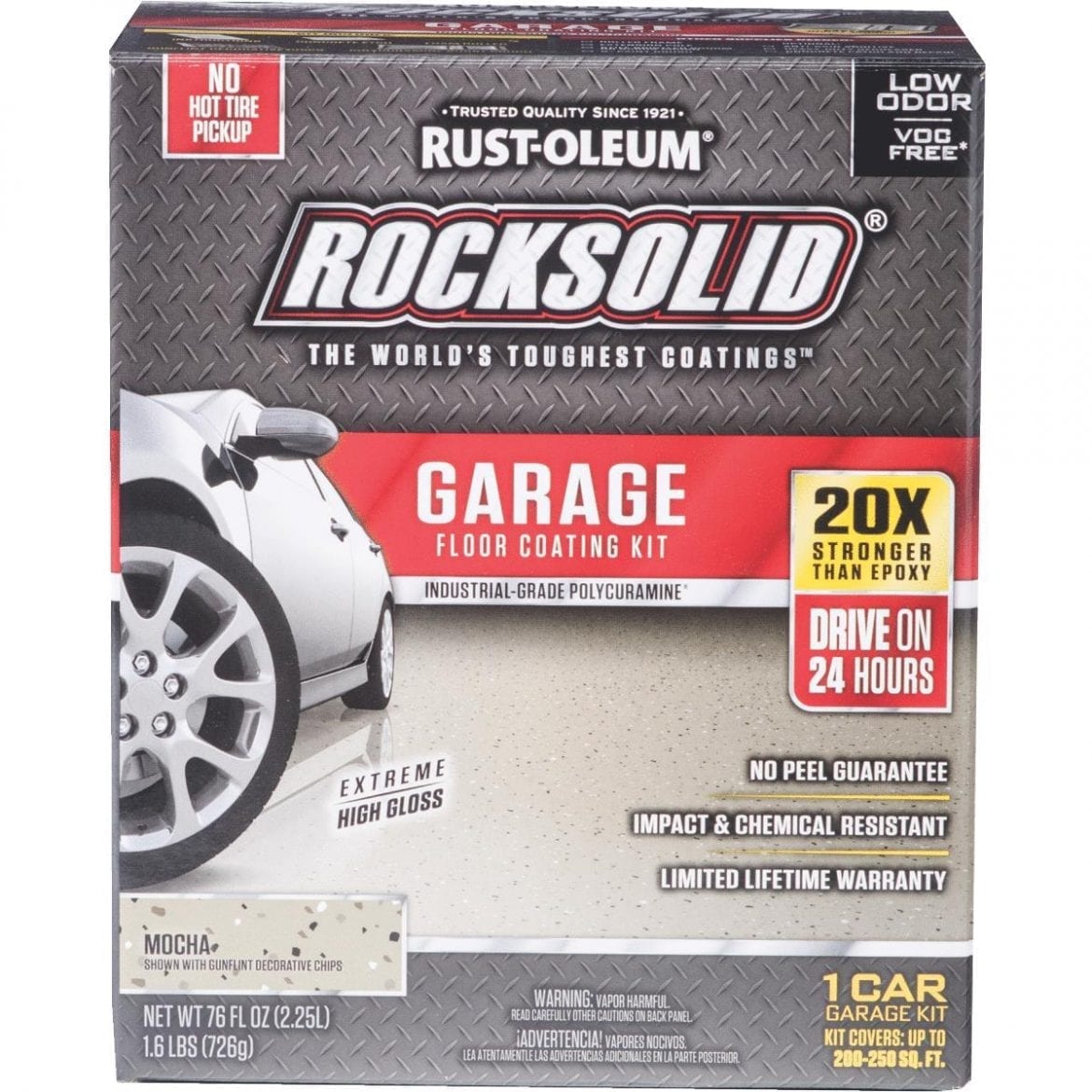 Rust-Oleum ROCKSOLID Floor Coating Review | Concrete Sealing Ratings